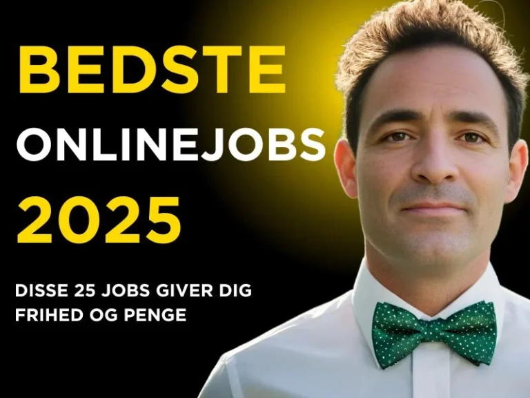 25 Bedste Hjemmearbejdsjobs i Danmark