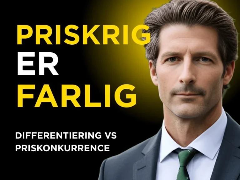 Små virksomheder bør fokusere på differentiering frem for priskonkurrence.