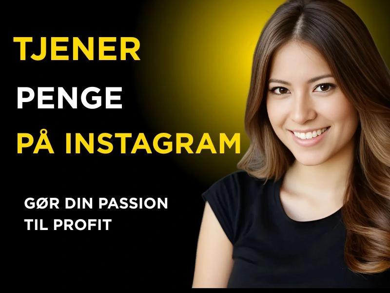 tjener penge på Instagram